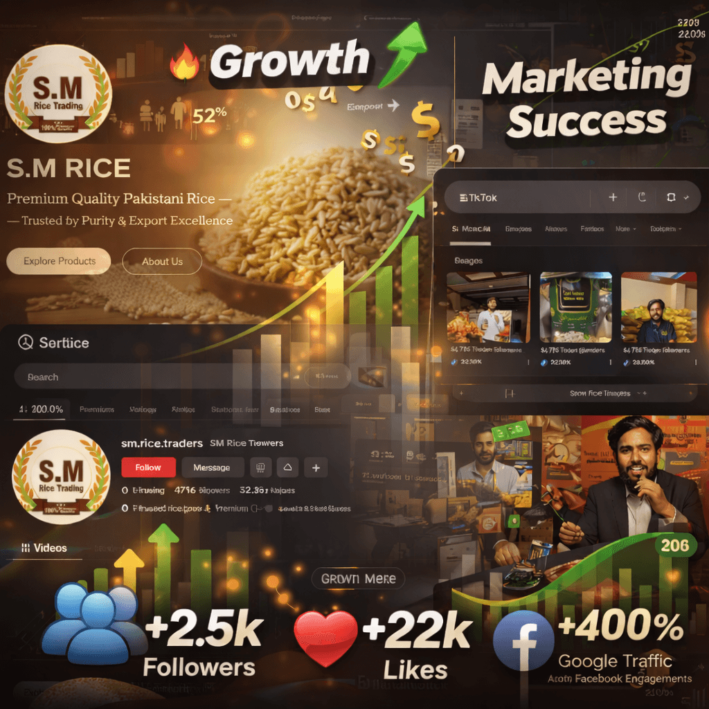 Case study for SM Rice Traders - Product Design / Development